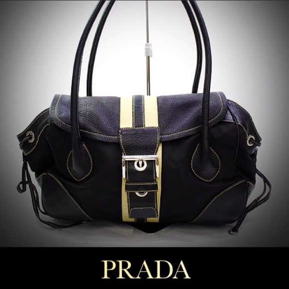 Prada Handbags - 🚫SOLD🚫Prada Pattina Tessuto Vitello Daino  Bag